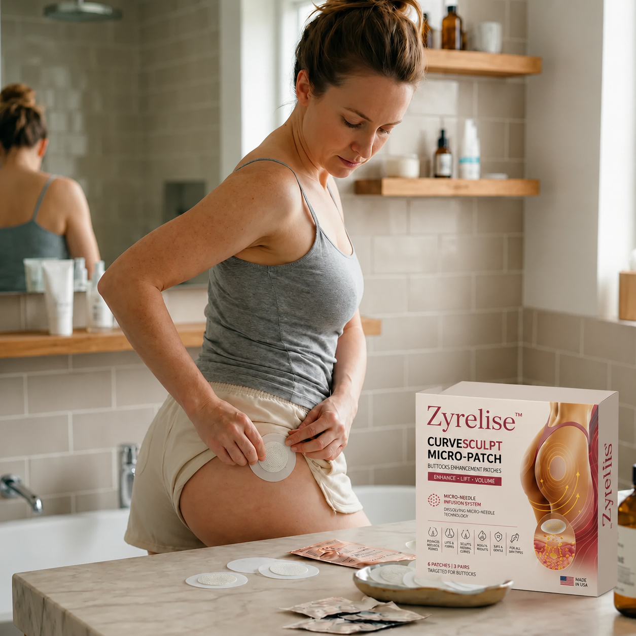 Zyrelise™ CurveSculpt Micro-Patch ✦ Sculpt • Firm • Smooth Lower Body Curves