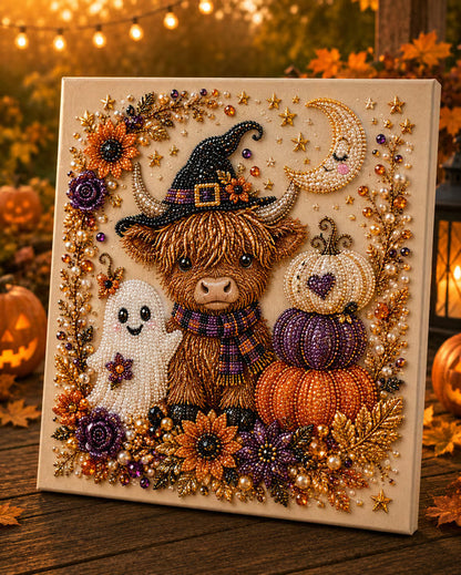 Halloween Pearl Art DIY Kit – Turn Tiny Pearls into Spooky-Cute Magic (📦Buy 2 Free Shipping)