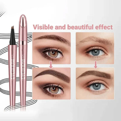 Waterproof Micro-Fork Eyebrow Pencil