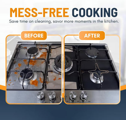 Reusable Gas Stove Burner Liners♻️ (Set of 4)