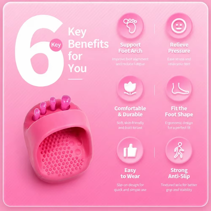 1 Pair Toe Corrector for Hallux Valgus Leg Shaping Arch Trainer Women's Home Yoga and Fitness Accessory Foot Arch Exerciser