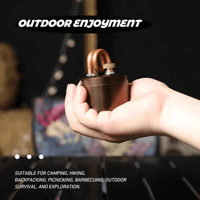High-Power Portable Mini Outdoor Spirit Burner & Alcohol Stove🍵