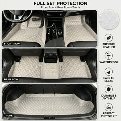 Elvile - Waterproof Non-slip Universal Fit Customized Floor Mats for Cars, SUVs, and Trucks