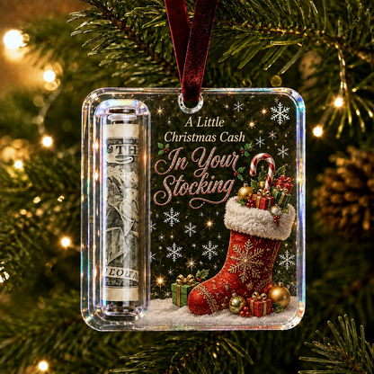 Christmas Cash Gift Ornament- Make Cash Feel Like A Real Christmas Gift💵