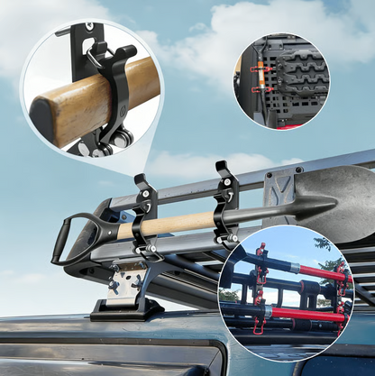 🚚 Heavy-Duty Shovel & Tool Mount